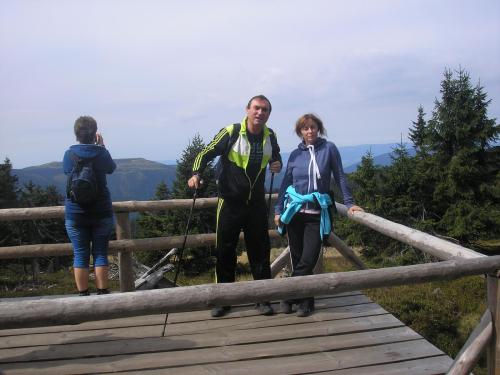 Zlatníky SR vs. Zlatníky ČR - Výstup na Praděd